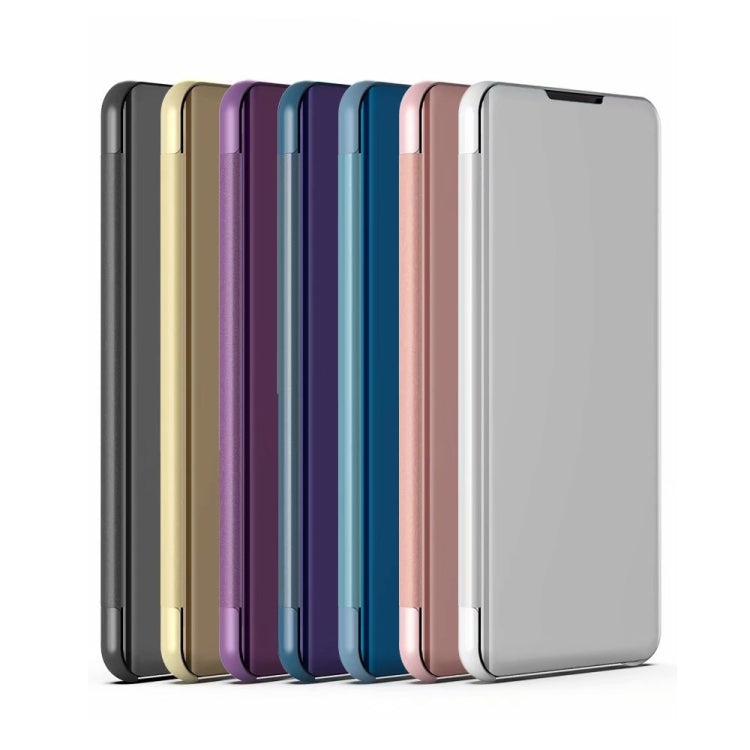 For Xiaomi Redmi Note 8 Pro Plating Mirror Horizontal Flip Leather with Bracket Holster, For Redmi Note 8 Pro