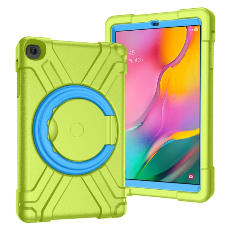 EVA + PC Flat Protective Shell with 360 ° Rotating Bracket, For Galaxy Tab A 10.1 (2019)