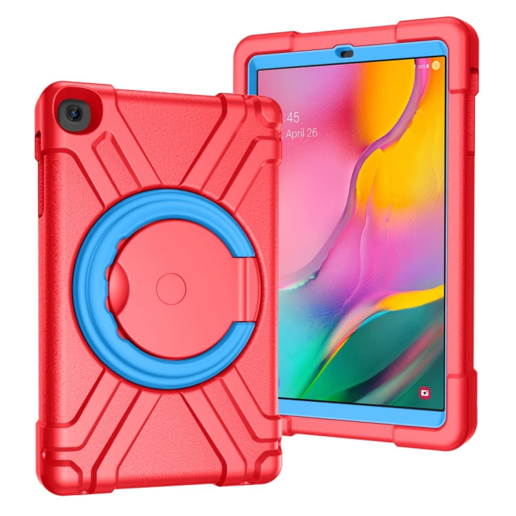 EVA + PC Flat Protective Shell with 360 ° Rotating Bracket, For Galaxy Tab A 10.1 (2019)