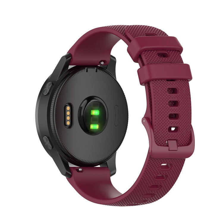 20mm Silicone Strap For Huami Amazfit GTS / Samsung Galaxy Watch Active 2 / Gear Sport