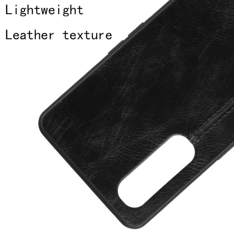 For Oppo Find X2 Neo Shockproof Sewing Cow Pattern Skin PC + PU + TPU Case