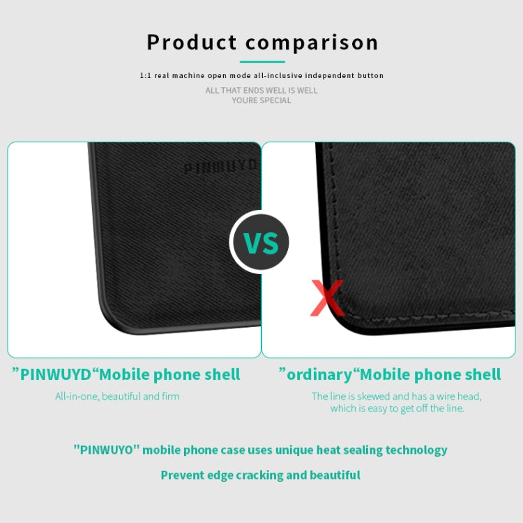 PINWUYO Zun Series PC + TPU + Skin Waterproof And Anti-fall All-inclusive Protective Shell, For Galaxy A01, For Galaxy A21, For Galaxy A41, For Galaxy A81