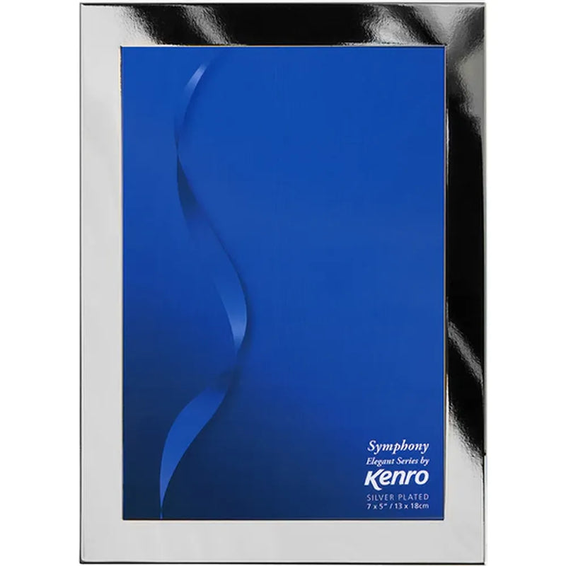 Kenro Symphony Elegant 8x6 Silver Plated Photo Frame
