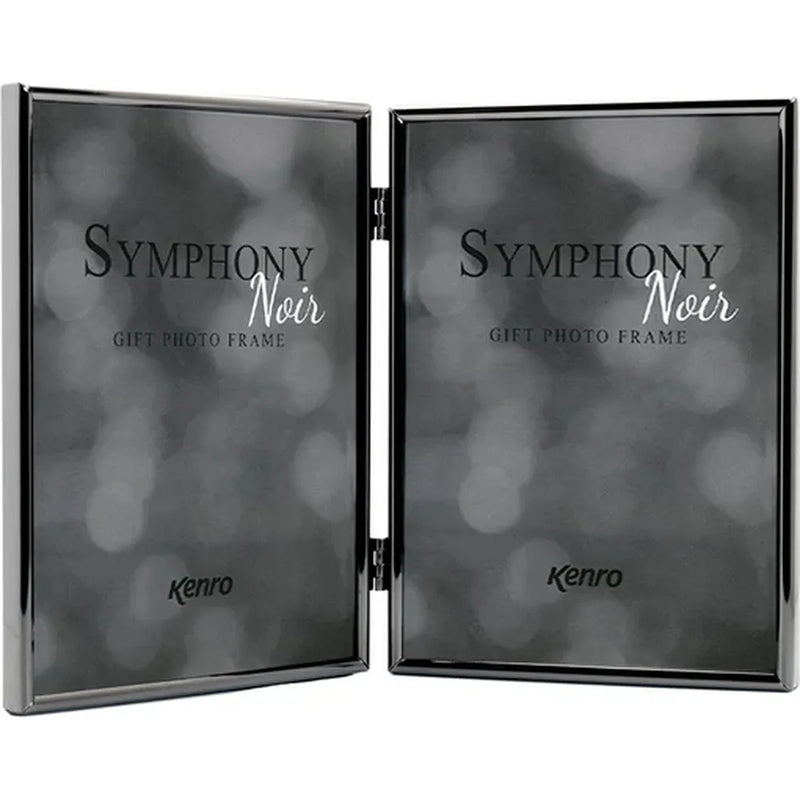 Kenro Symphony Classic 6x4 Noir Twin Frame - Black