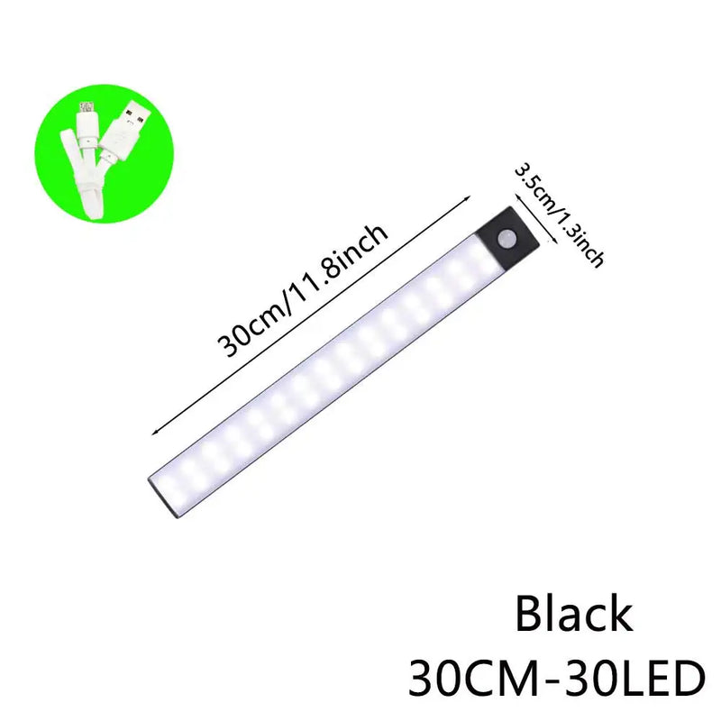 Night Light Led Light Under Cabinet Light Motion Sensor night light Closet Light Cabinet Kitchen Lighting Magnetic night light