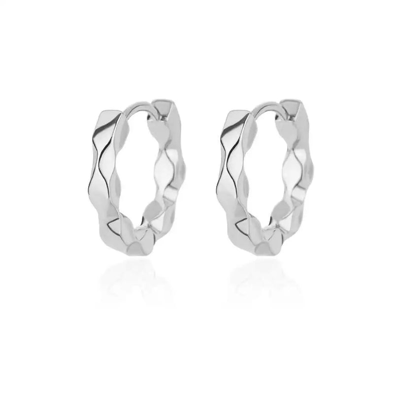 Luxury Star Pendientes Earrings For Women Girl Stainless Steel Minimalist Hoop Piercing 2024 New In y2k Jewelry aretes de mujer