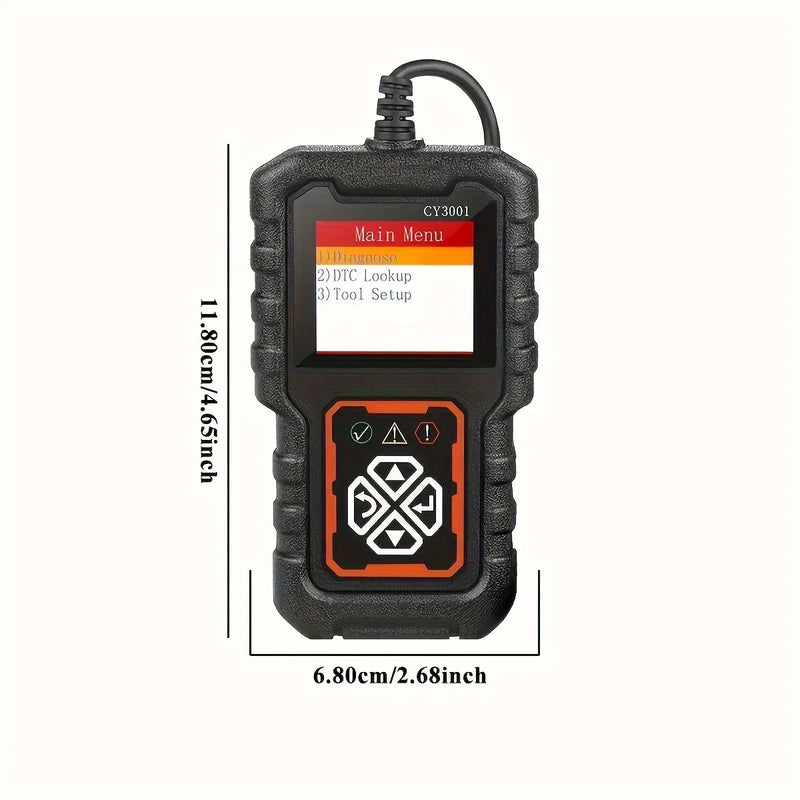 2024 OBDII Scanner Car Diagnostic Tool 3001 OBD2 Scanner, Engine Fault Code Reader Mode CAN Diagnostic Scan Tool for Obd2 Scanne