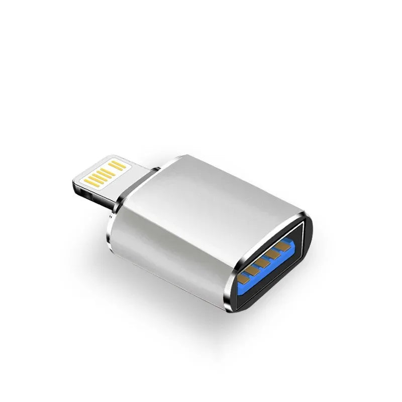 Elough USB3.0 To Lightning Adapter OTG For iPhone iPad Fast Charging Lighting Male to USB Female Adapter For ios 13 above