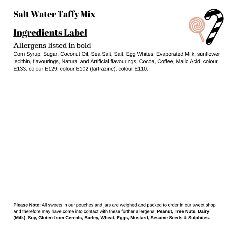 Salt Water Taffy Mix
