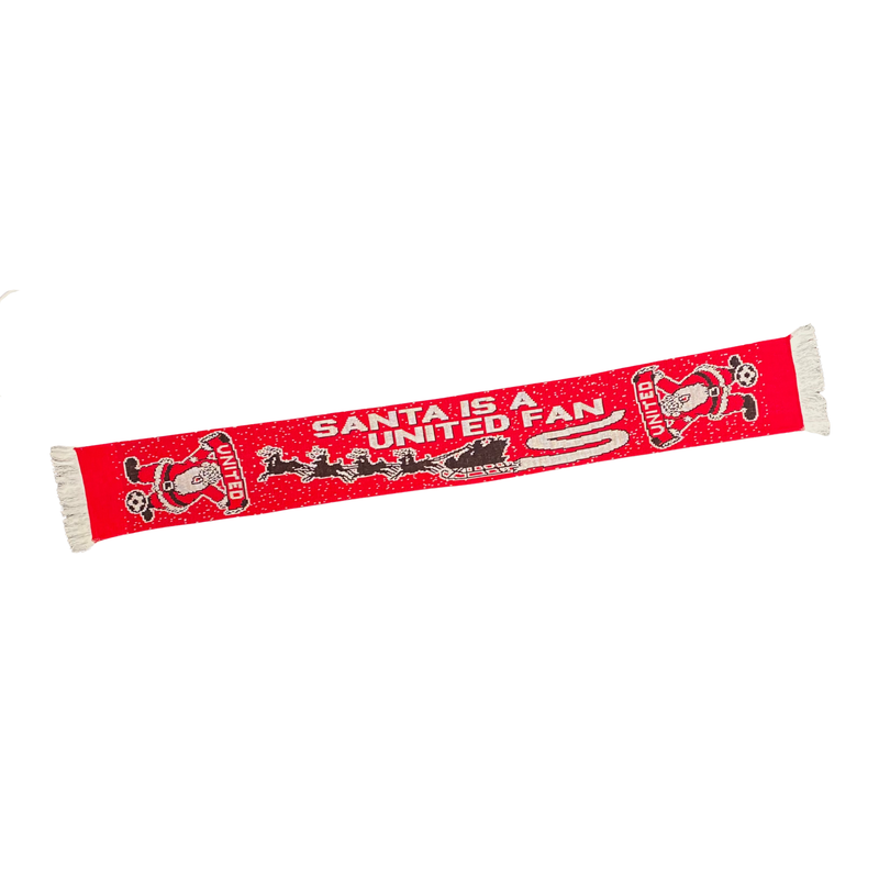 Santa is a United Fan Scarf