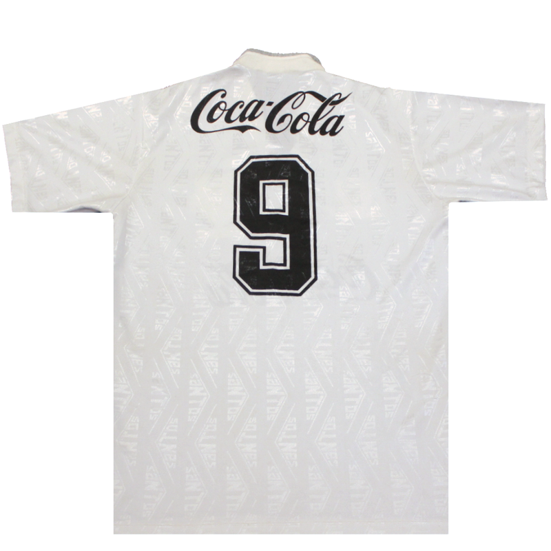 Santos 1993-1994 Home Shirt *9 (Excellent) L