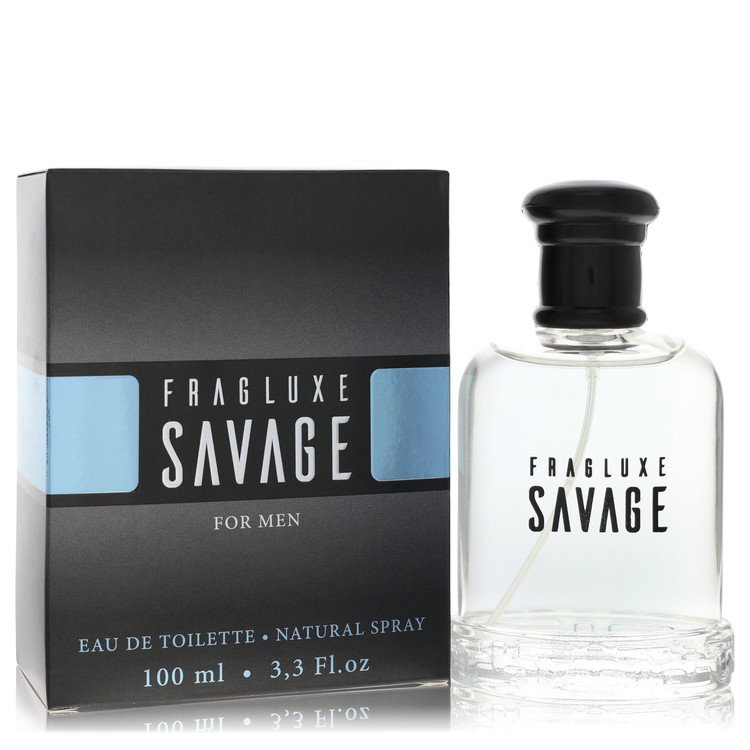 Fragluxe Savage Eau De Toilette Spray for Men, 3.3 oz / 100 ml