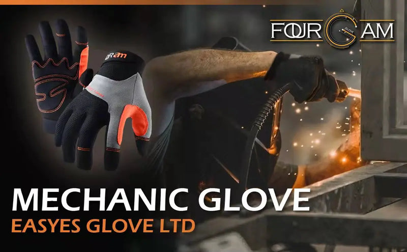 Work Gloves Men & Women, Utility Mechanic Working Gloves High Dexterity Touch Screen For Multipurpose,Excellent Grip