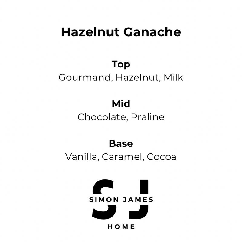 Hazelnut Ganache Candle - Handmade Soy Wax