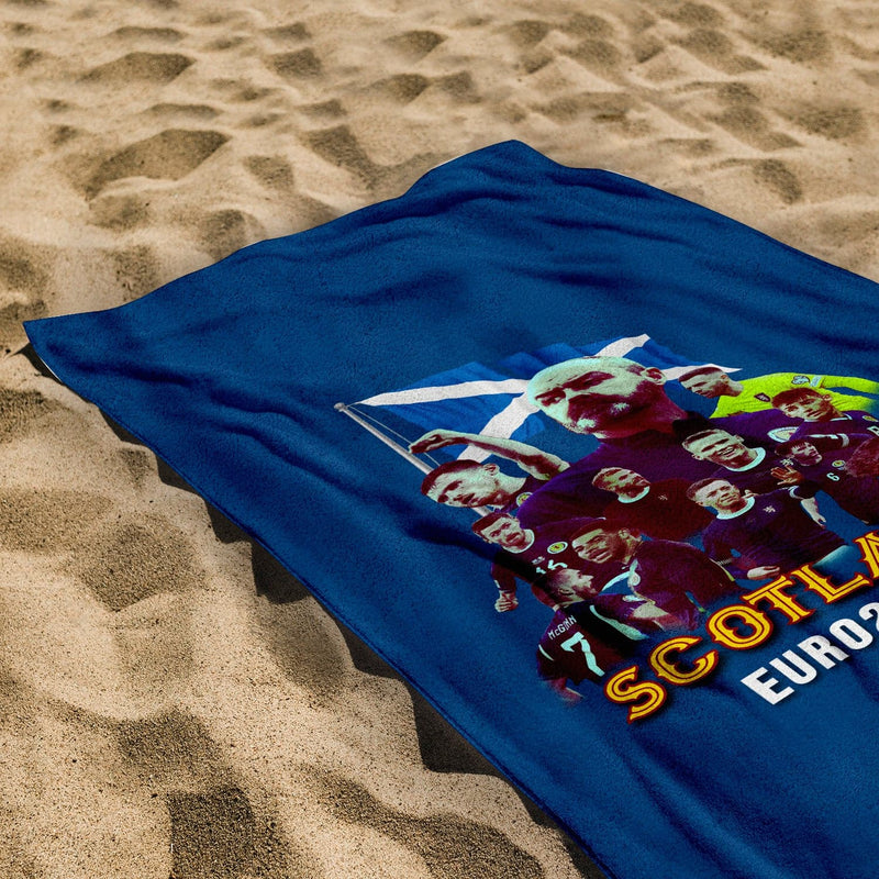 Scotland 2024 Euros Beach Towel - 150cm x 75cm