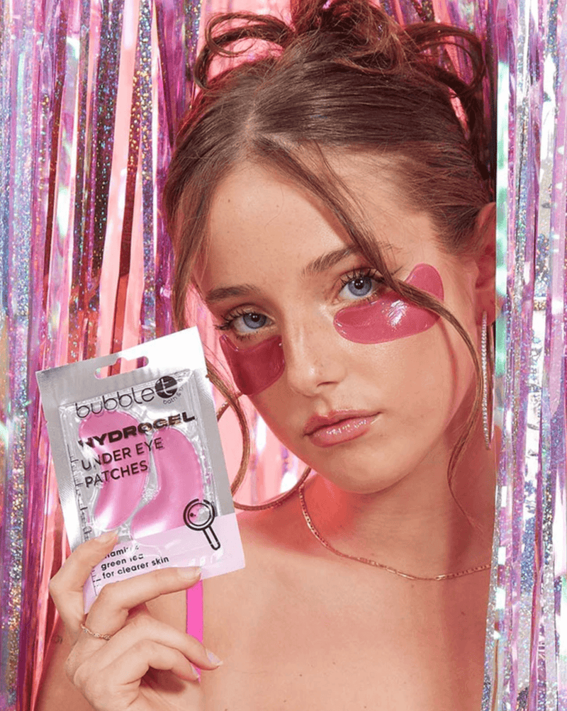 Hydrogel Under Eye Patches - Vitamin E & Green Tea