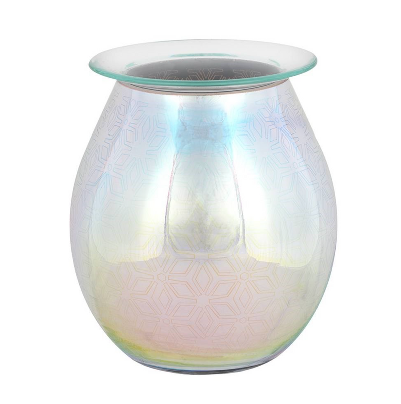 Geometric Flower Light-up Electric Oil Burner