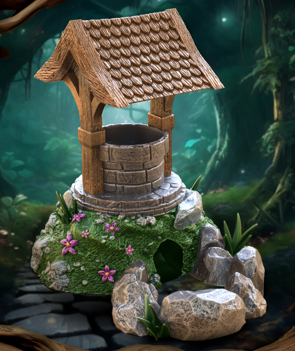 Wishing Well Dice Tower