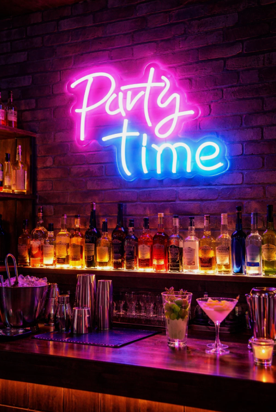 LED Hanging Neon Party Light