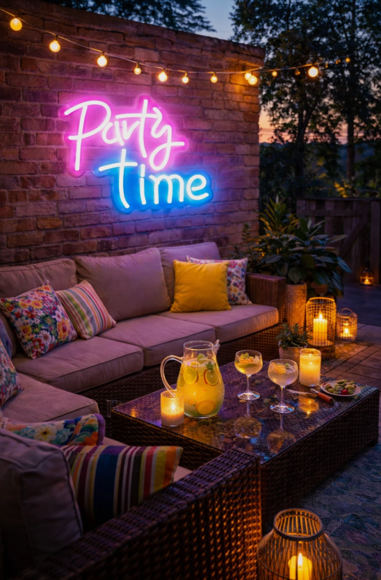 LED Hanging Neon Party Light
