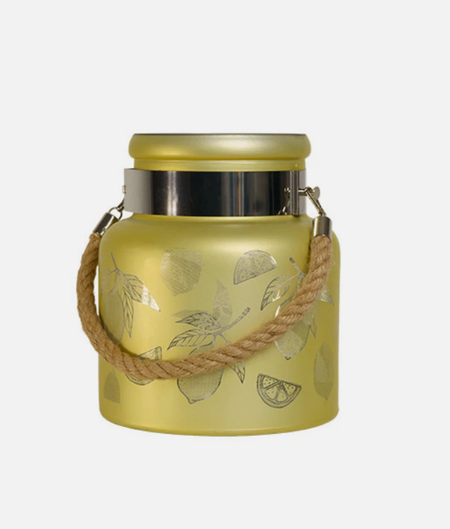 LED Lemon Hanging Solar Garden Lantern