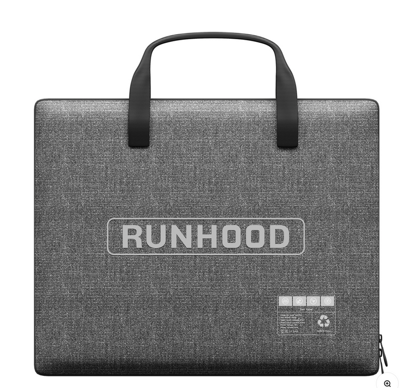 RUNHOOD SERI 100 | 100W Foldable Portable Solar Panel | Waterproof IPX6 | Compatible with RUNHOOD Power Stations