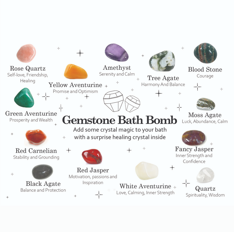 Gemstone Bath Bomb - Extreme Fragrance