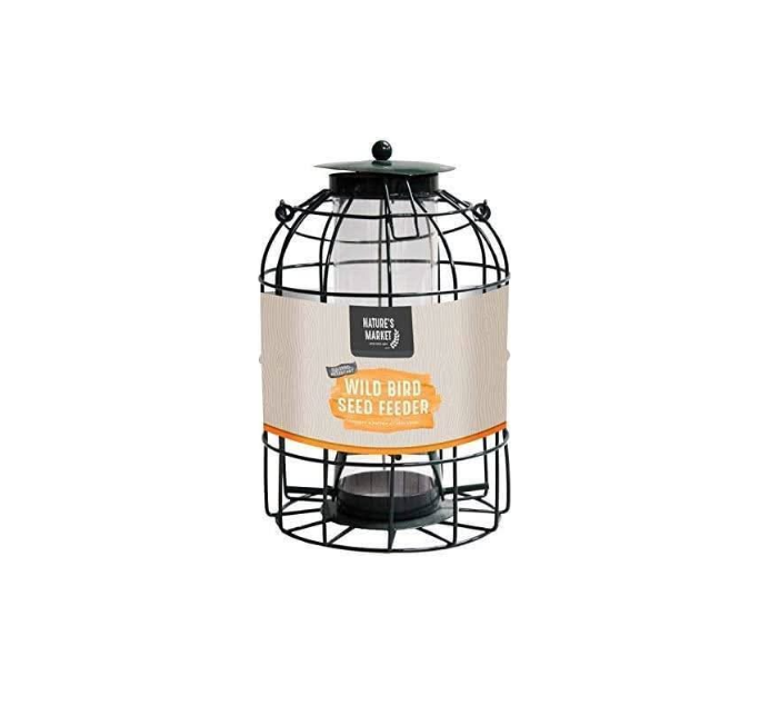 Large Seed Bird Feeder & 1kg of Seed