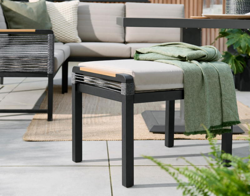 Bellmount Mini Corner Rope Aluminium Set With Gas Height Adjustable Table