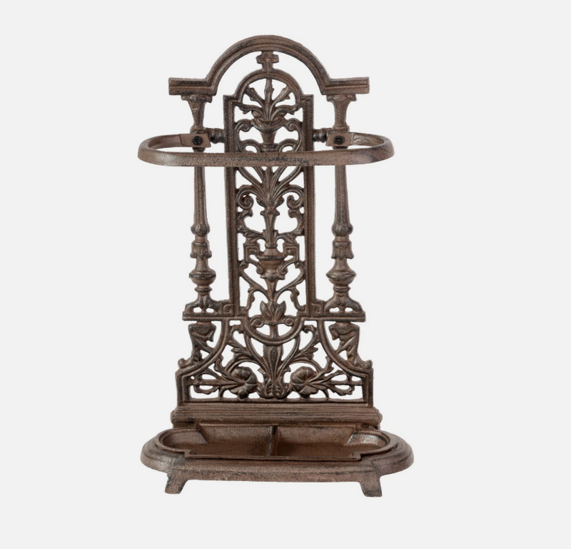 Antique Style Brown Umbrella Stick Stand
