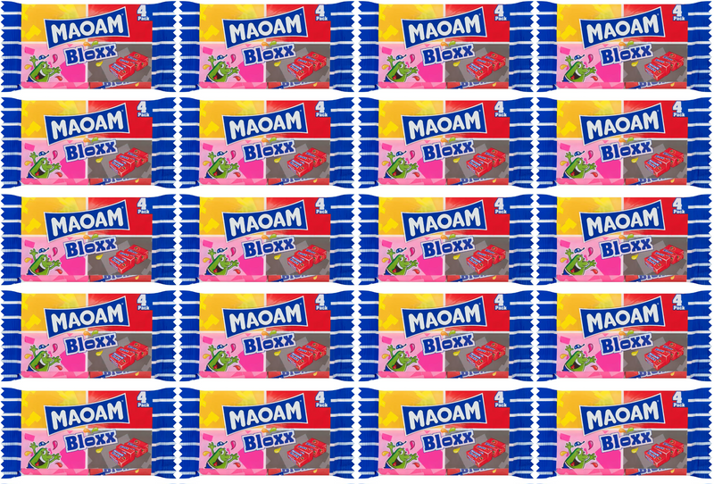 20 x Maoam Bloxx 4 X 22G (88G)