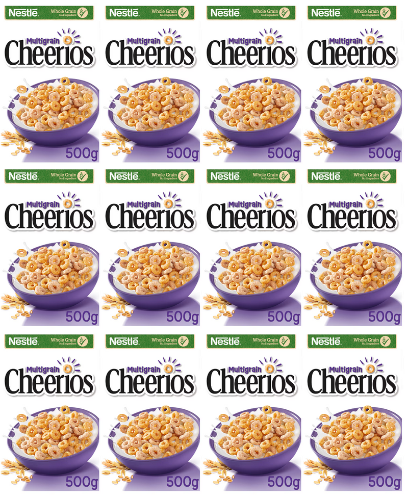 12 x Cheerios Multigrain 500G