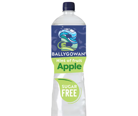 15 x Ballygowan Hint Of Fruit Apple Bottle 750Ml