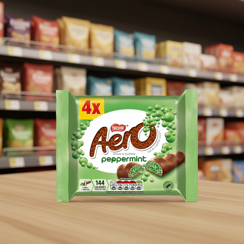 14 x Aero Peppermint Bars 4 X 27G (108G)