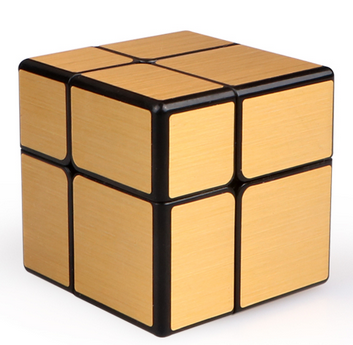 QiYi 2x2x2 Mirror Cube Gold