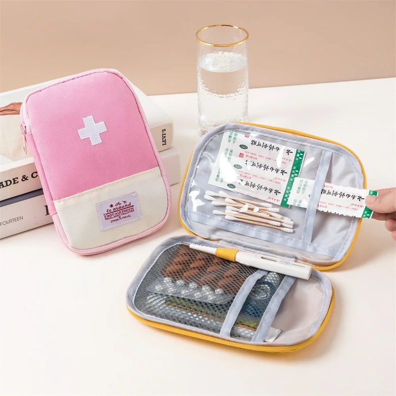 3 Pcs/set Portable Medical Storage Bag Camping Emergency First Aid Kit Organizer Home Outdoor Travel Bag