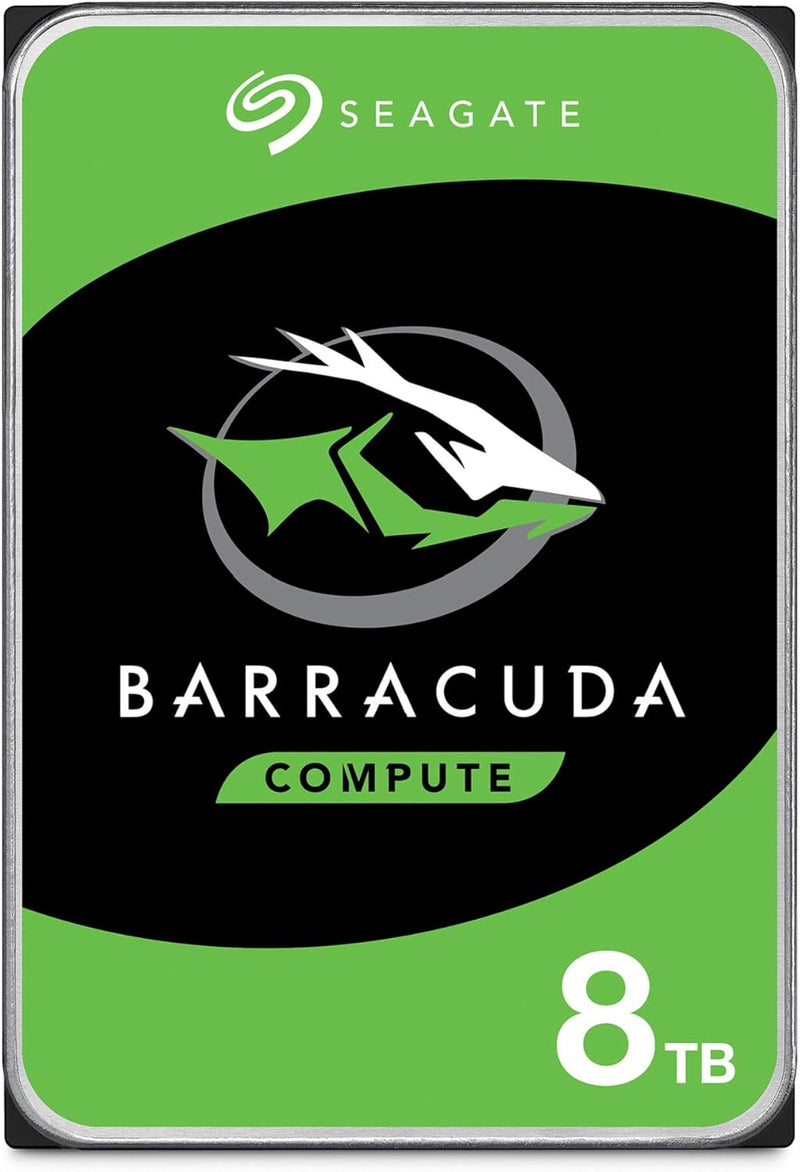 Seagate 3.5" BarraCuda Hard Drive 7200RPM, 256MB Cache, up to 8 TB