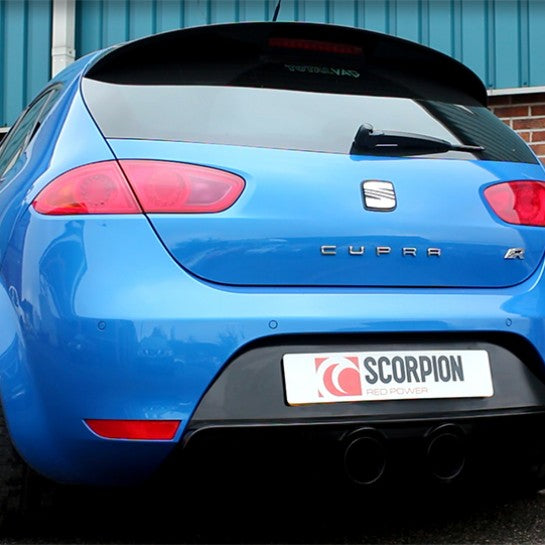 Scorpion Exhausts - Seat Leon Cupra R 2.0 Tsi 265 PS Non-resonated cat-back Exhaust