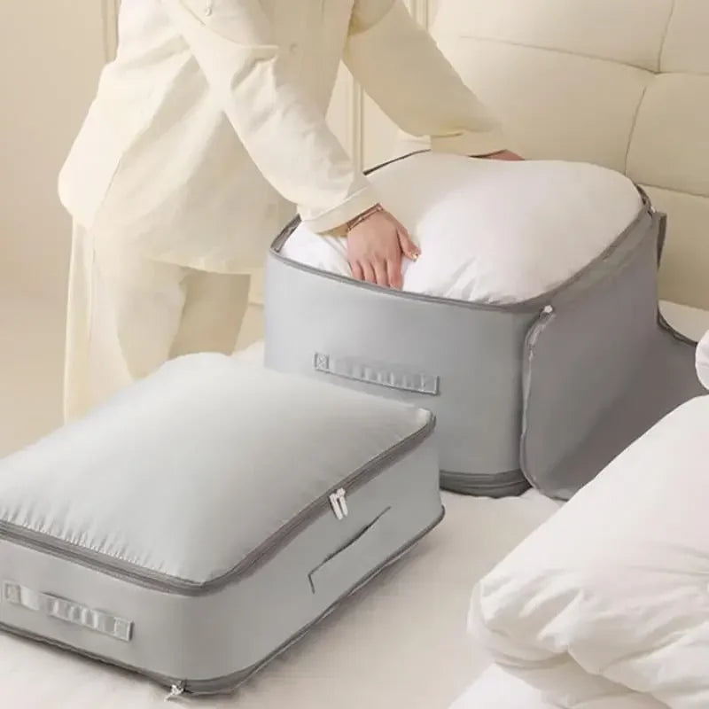 Self Compression Organiser Storage Bag – Large Capacity Heavy Duty Clothes Duvet