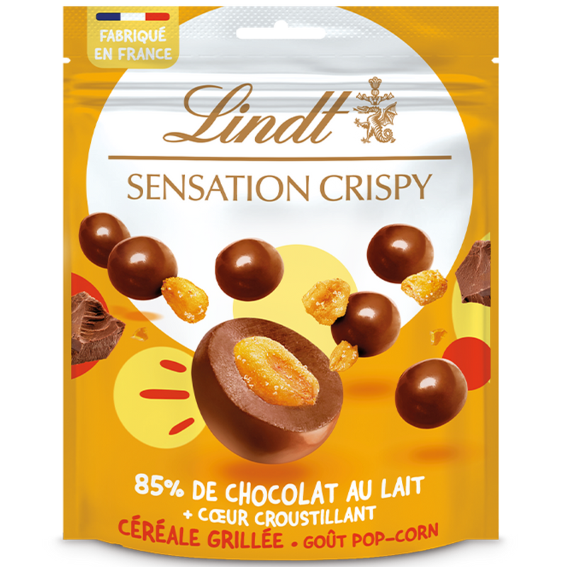 Lindt Sensations Toasted Corn in Milk Chocolate | 140g