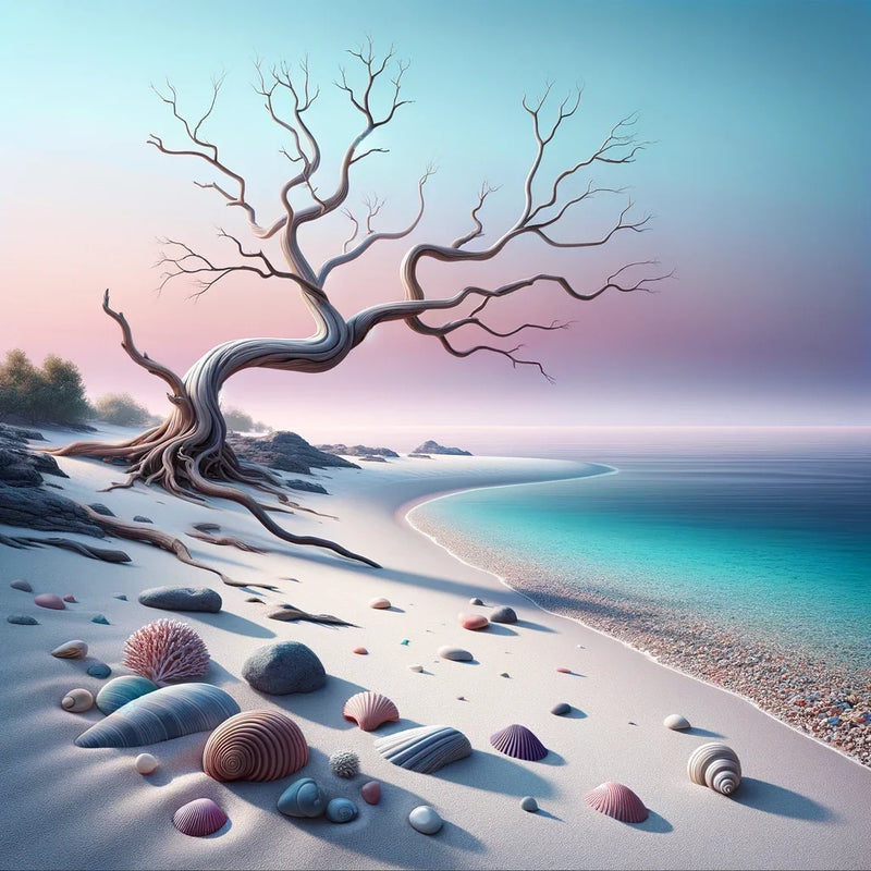 Serene Shoreline Canvas