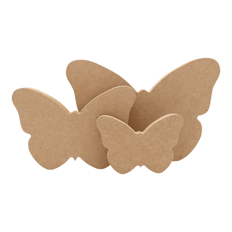 MDF Butterfly Shape