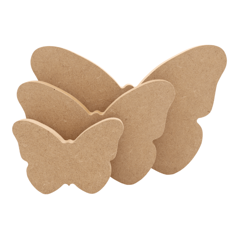 MDF Butterfly Shape