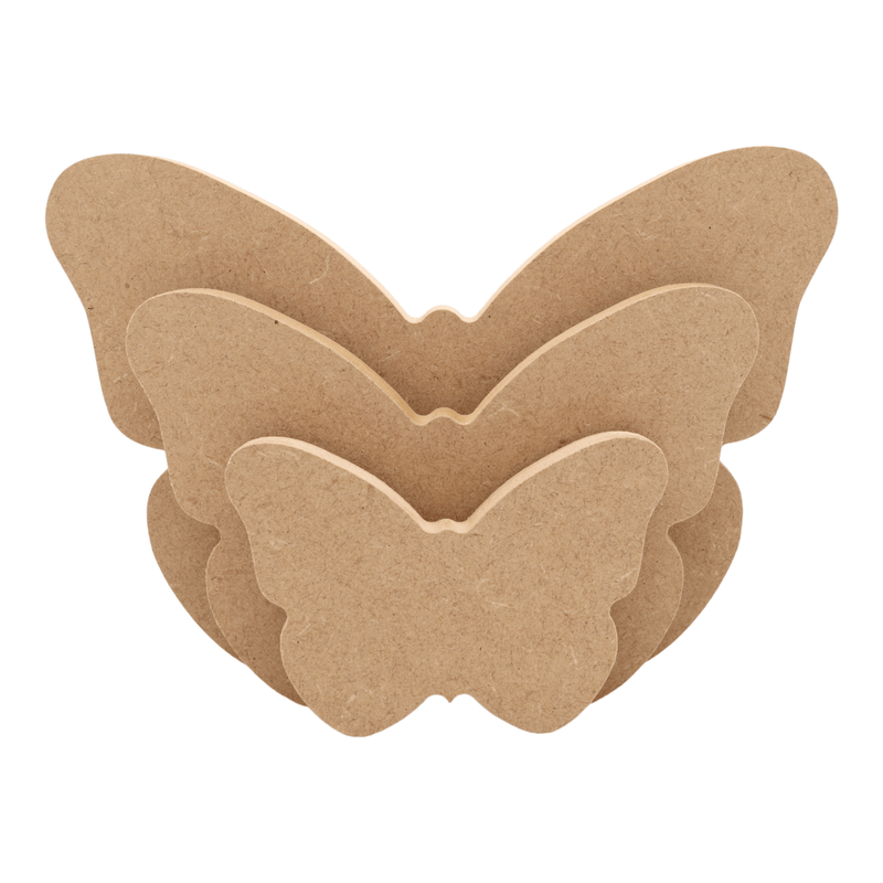 MDF Butterfly Shape