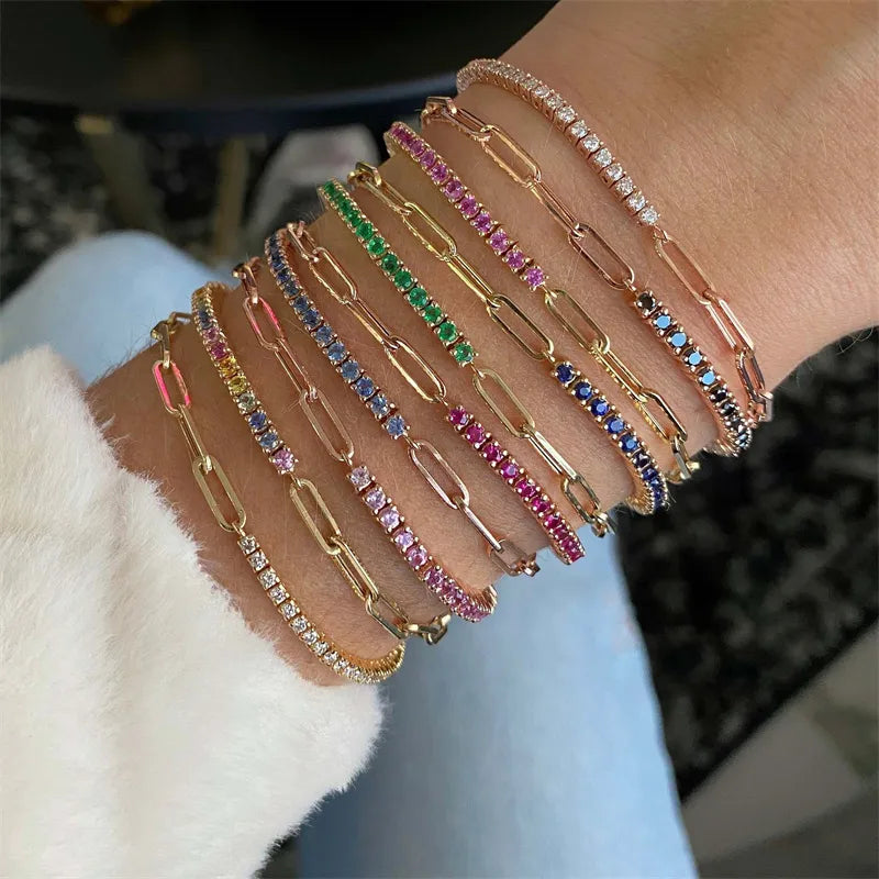 Shania Tennis Bracelet