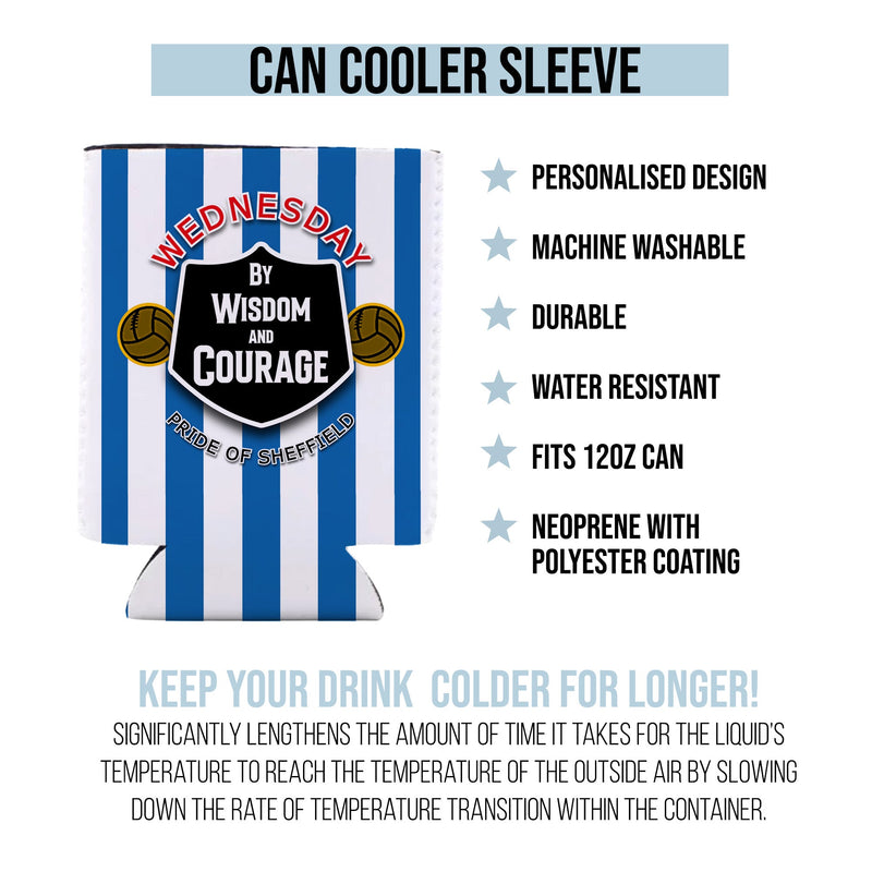 Wednesday Courage - Football Legends - Can Cooler