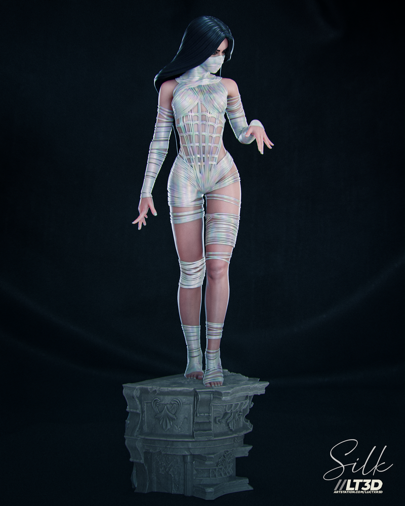 Silky Cindy Moon Marvel Figurine