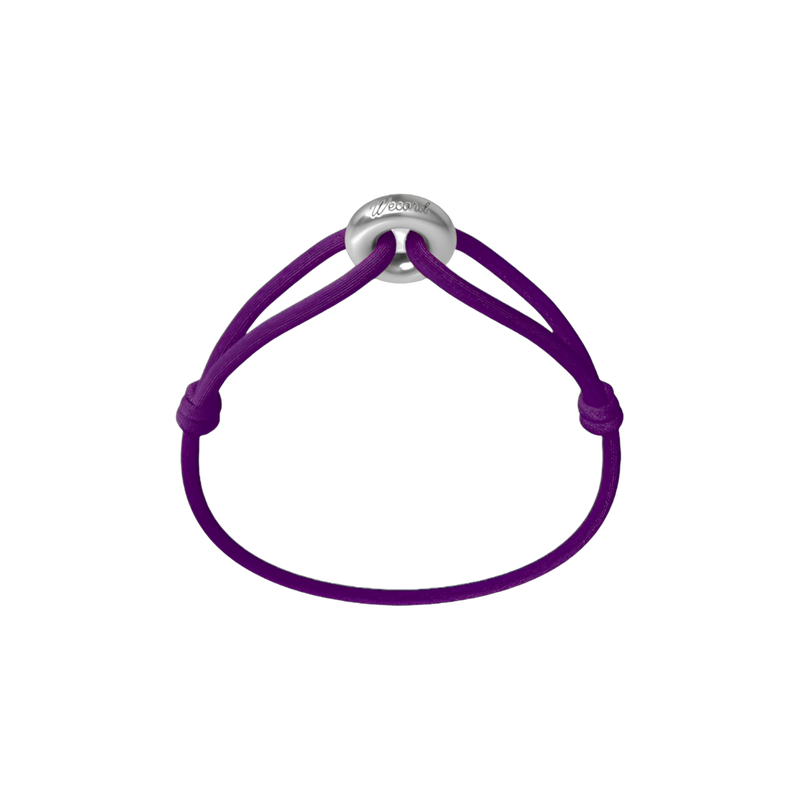 Silver Soho Cord Bracelet
