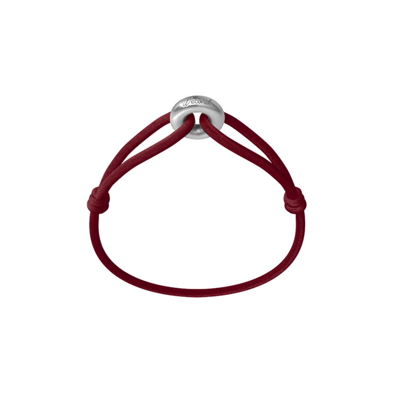 Silver Soho Cord Bracelet