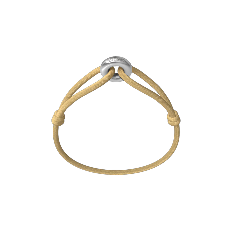 Silver Soho Cord Bracelet